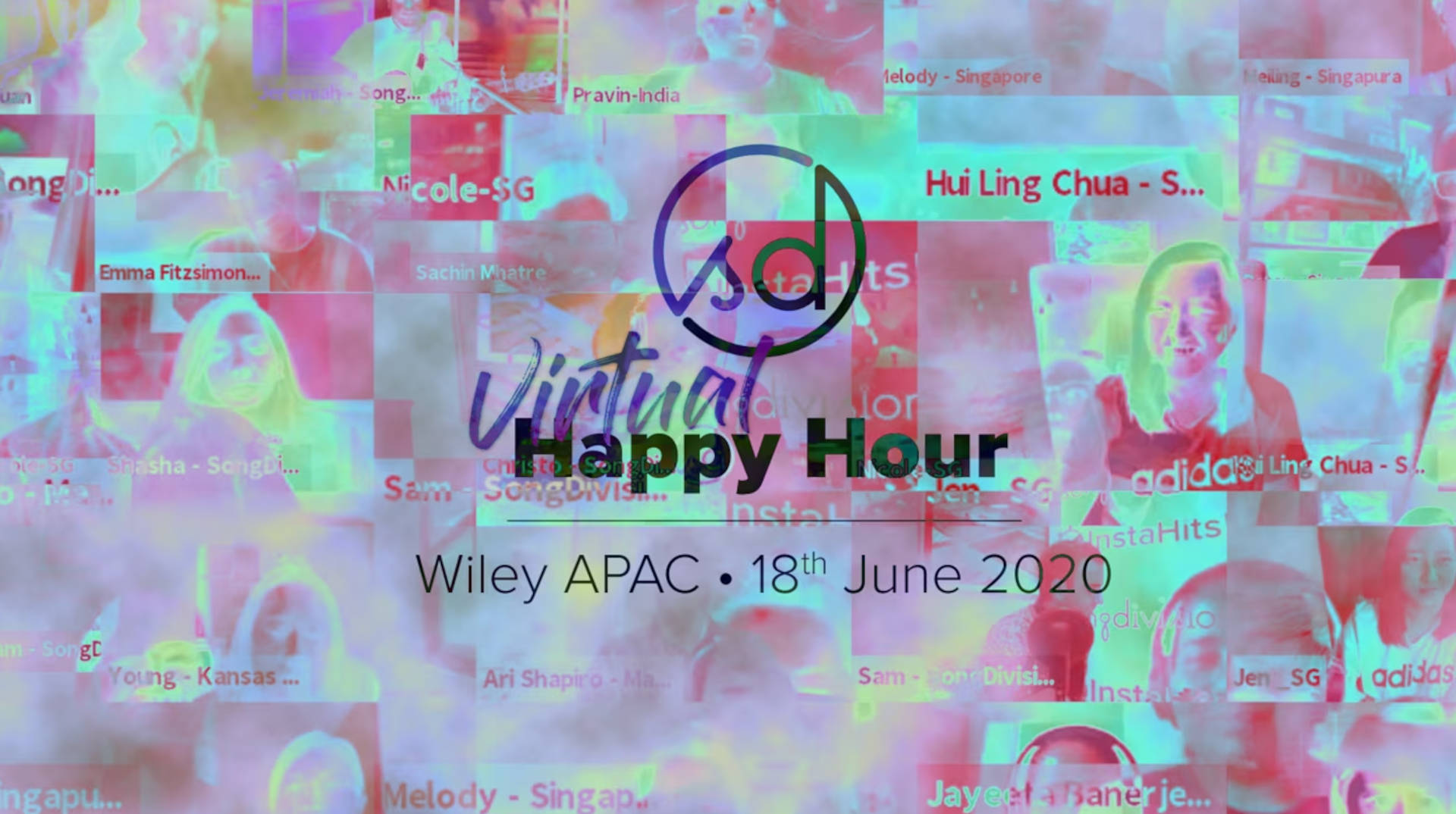 Wiley APAC: Virtual Happy Hour with SongDivision