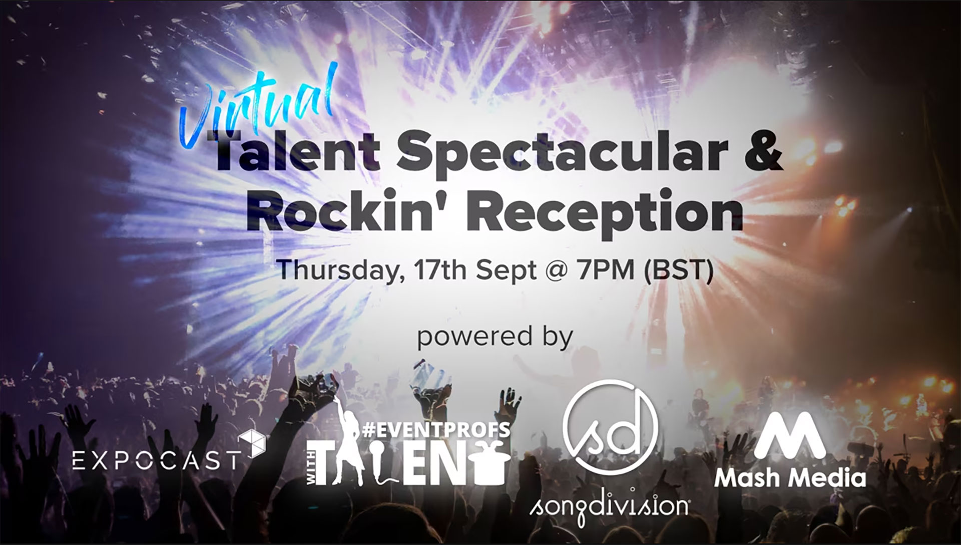 #EventProfs: Virtual Talent Spectacular & Rockin’ Reception with SongDivision