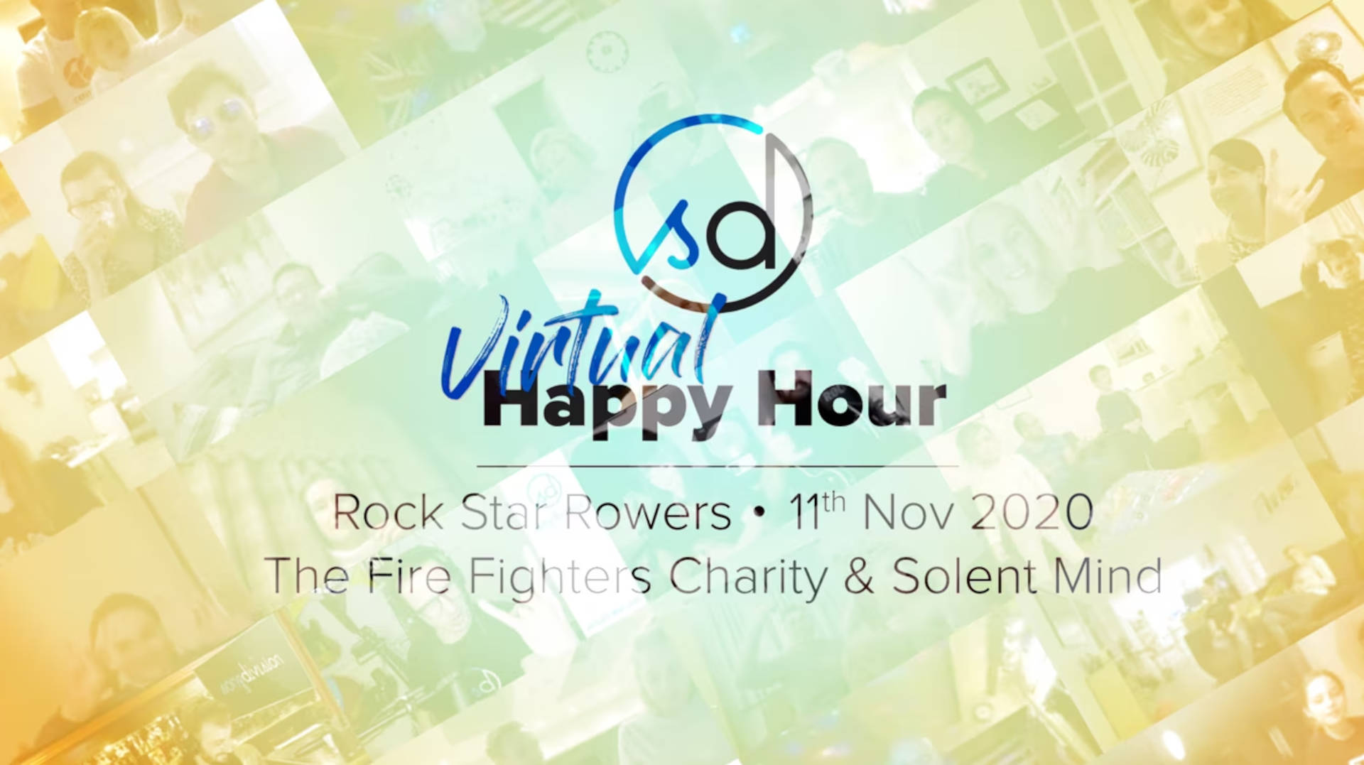 Rock Star Rowers: Virtual Happy Hour with SongDivision