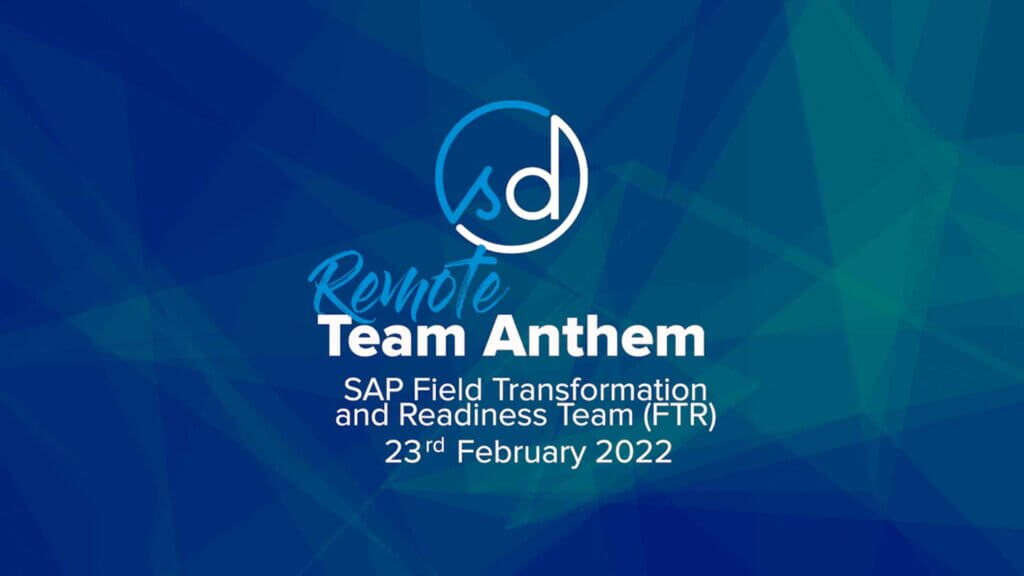 SAP Field Transformation and Readiness Team (FTR): Remote Team Anthem with SongDivision
