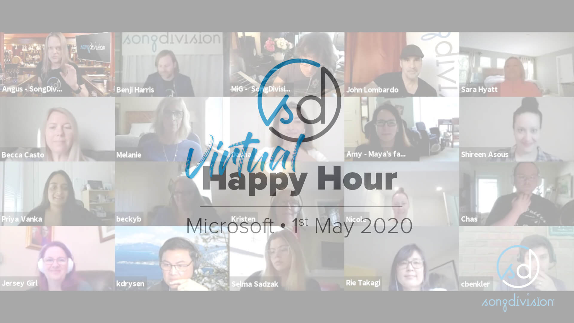 Microsoft + Virtual Happy Hour